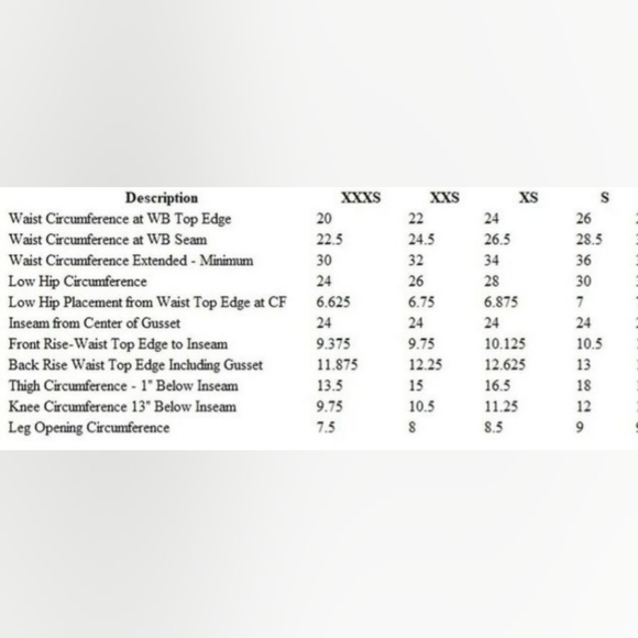 NWOT Zuda Z-Stretch Leggings with Reflective Coverstitch - Size Small - Picture 5 of 6